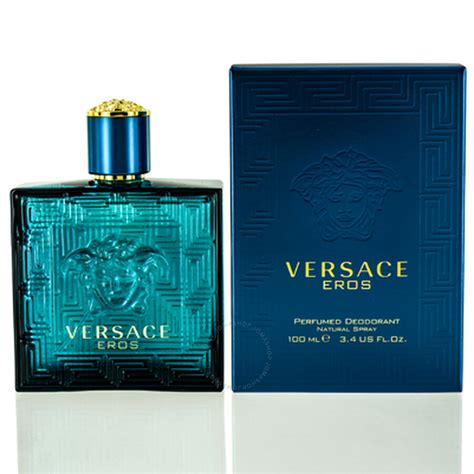 versace perfumed deodorant|versace eros 0.3 oz.